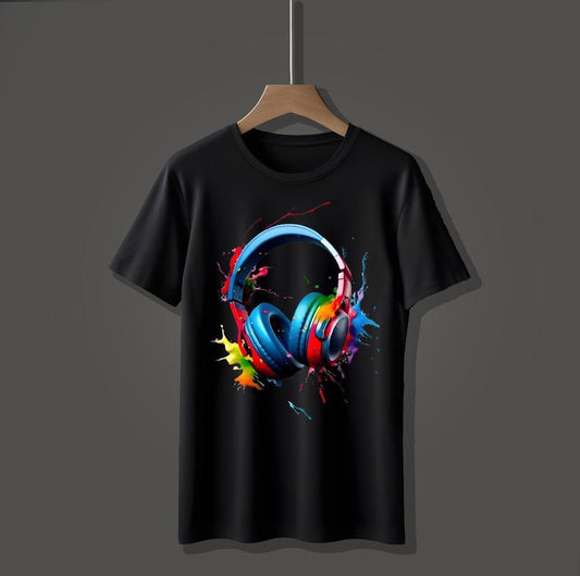 Men's Graphic Sublimation Jersey T-Shirt - Round Neck