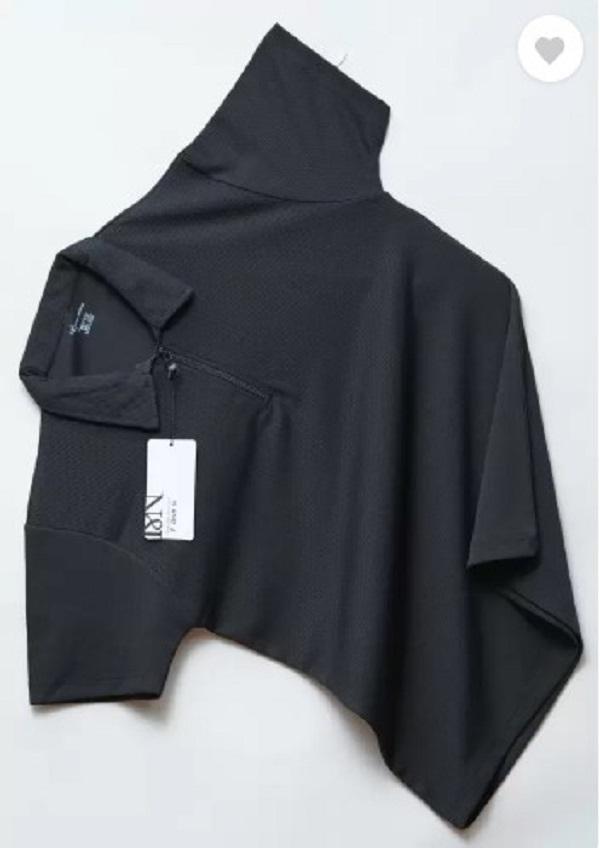 Men's Cotton Plain Polo T-Shirt - Round Neck