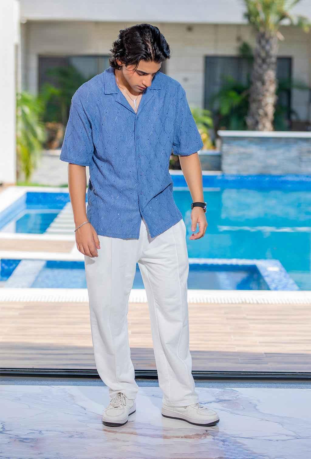 Side Profile Relaxed Trousers - Baggy Style