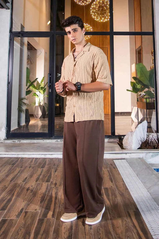Men’s Relaxed Fit Trouser in Chocolate Brown for Ultimate Comfort