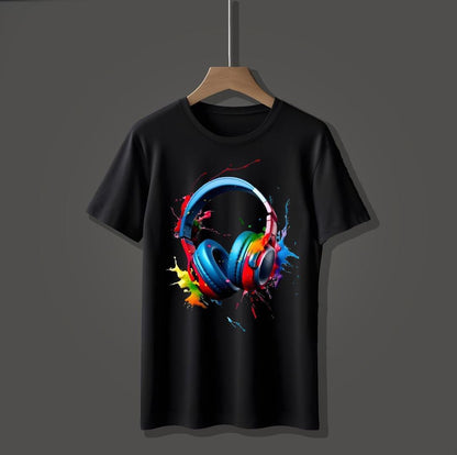 Men's Graphic Sublimation Jersey T-Shirt - Round Neck